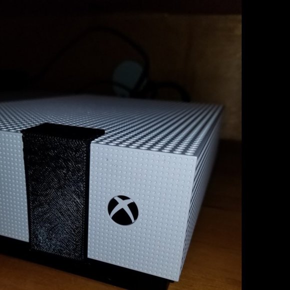 Microsoft Xbox One S Power Button Blocker Press Proof Blocks and Stops Light - Picture 1 of 5